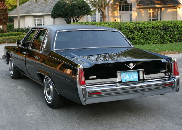 1977 Cadillac DeVille SEDAN - RARE TRIPLE BLACK - 58K MI