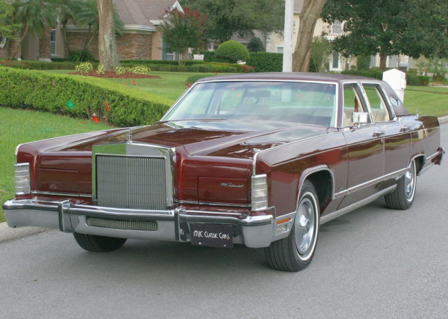 1978 Lincoln Town Car TOWNCAR - TWO OWNER - 39K MILES