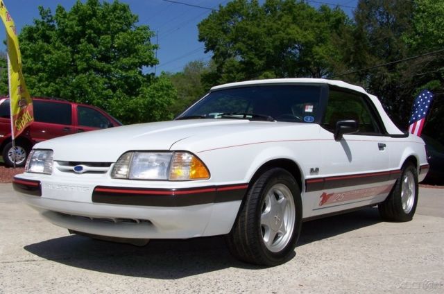 1989 Ford Mustang 56K LX 5.0L 25TH ANN CAROLINA DEALERS SPECIAL EDITION FOX BODY