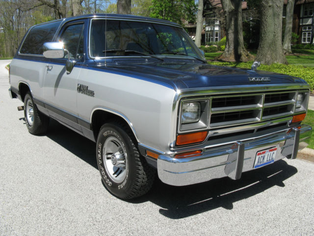 1990 Dodge Ramcharger 150 LE