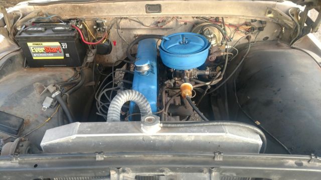 Very Clean Unmolested And Rebuilt Ford Unibody Truck With Rare 262 I6 For Sale Photos Technical Specifications Description