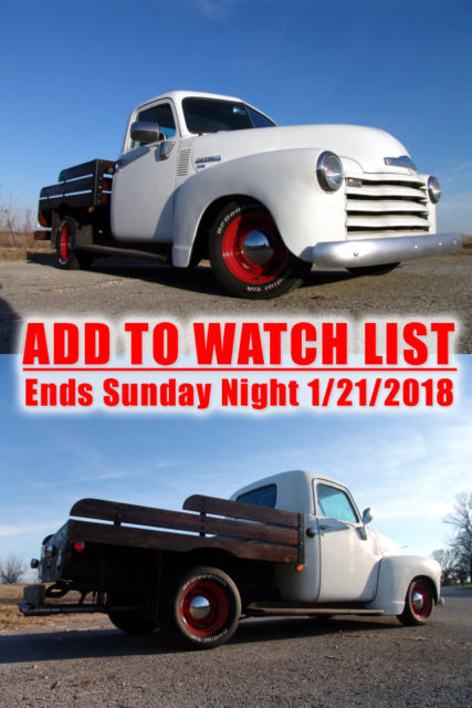 1949 Chevrolet 3100 1/2 Check out the video! :)