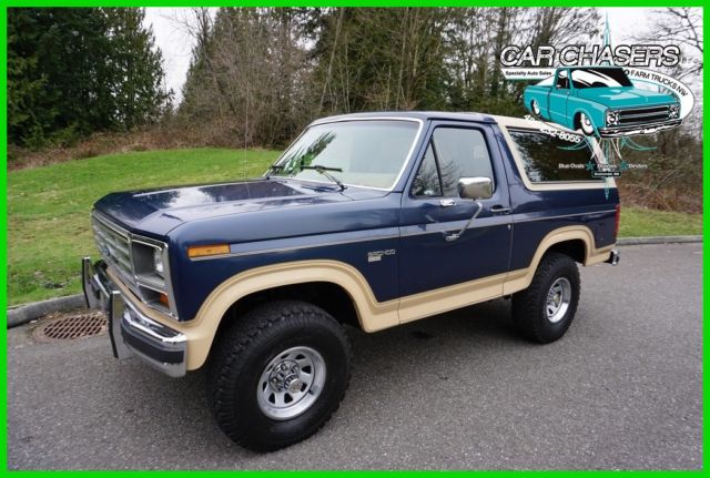 1986 Ford Bronco NO RESERVE! HARD TO FIND 3RD GEN EDDIE BAUER BRONCO 130PIX+VIDEOS