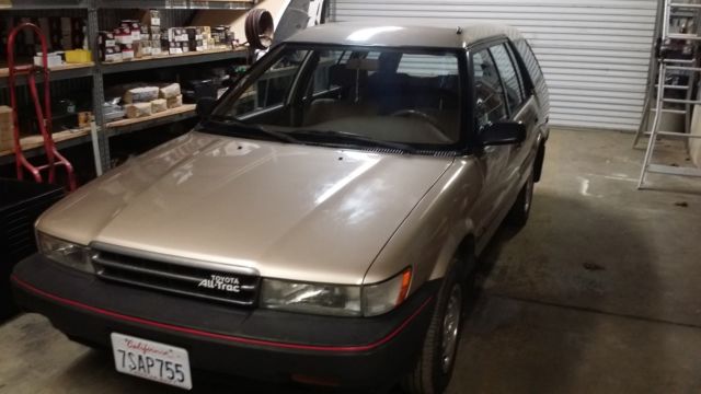 1989 Toyota Corolla 5dr Wagon DE