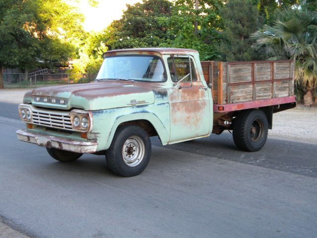 1959 Ford F-250 Stake Bed Ranch Truck