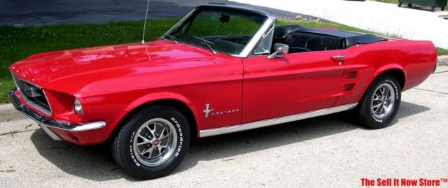 1967 Ford Mustang 289 Convertible Survivor