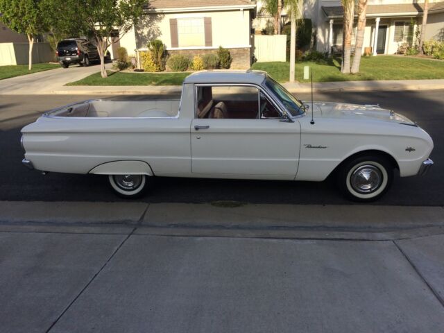 1963 Ford Falcon -WHITE BEAUTY FROM CALIFORNIA-RUST FREE CLASSIC-