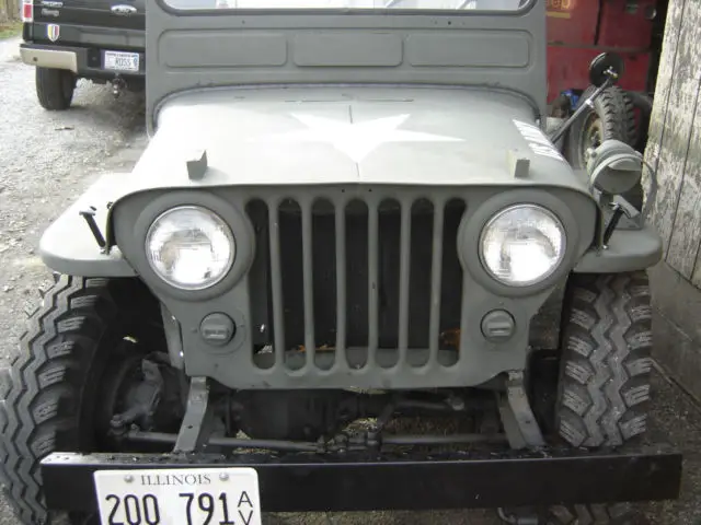 WILLYS JEEP CJ 1951 M38 MILITARY CLONE for sale: photos, technical