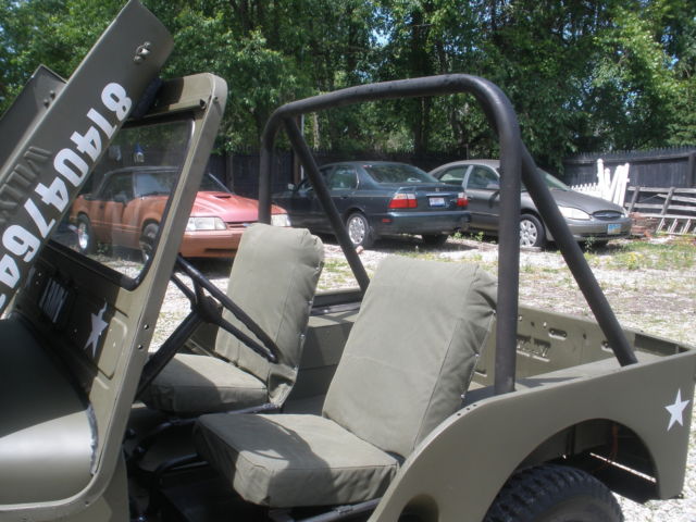 1950 Willys 1950 jeep cj3a militray  style