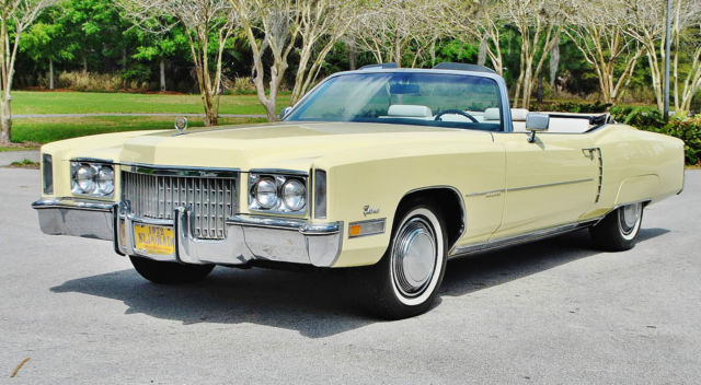 1972 Cadillac Eldorado bought to have 38k car is beautiful must see