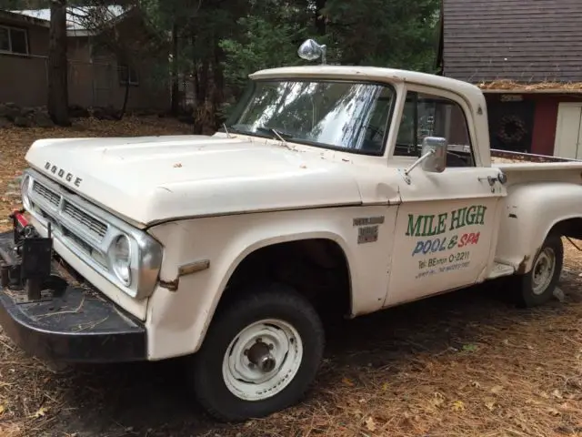 1970 Dodge Power Wagon POWER WAGON TRUCK