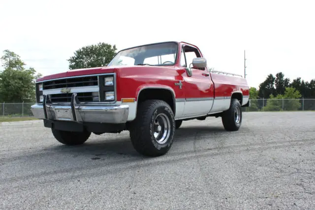 1985 Chevrolet C/K Pickup 1500 1985 CHEVY K10 4X4 SILVERADO PICKUP