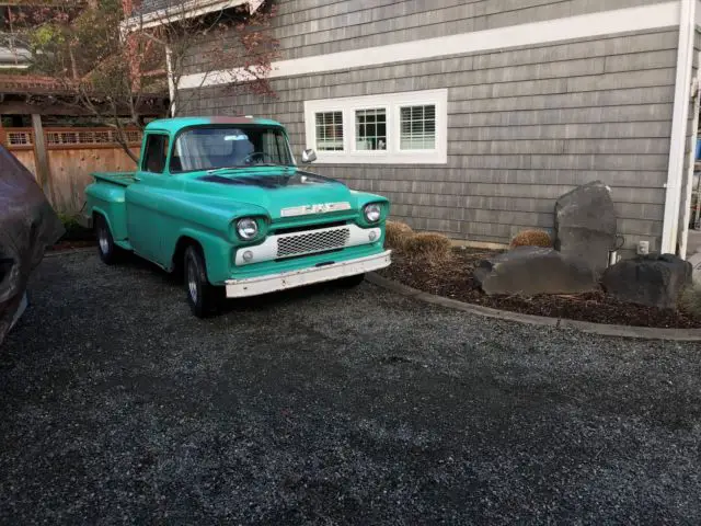 1959 GMC 1/2 ton 100 Series, Step Side