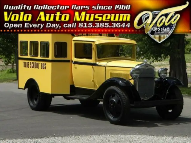 1929 Ford Model A Custom Olde School Bus