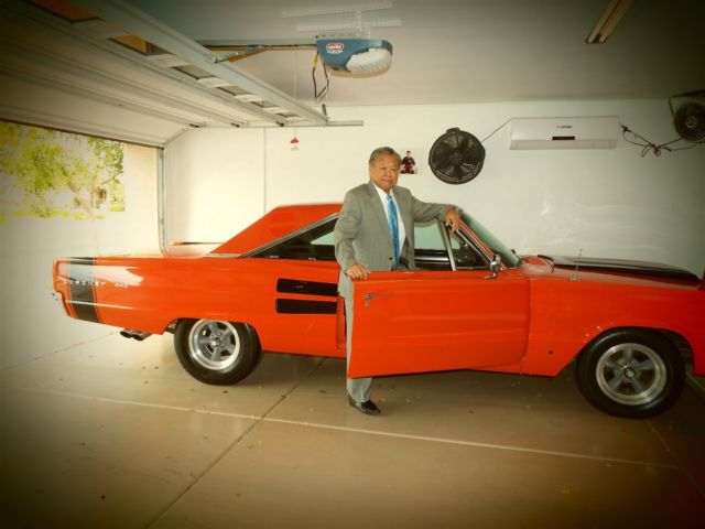 1967 Dodge Coronet Orange with black trim