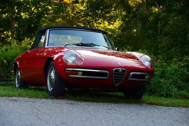 1969 Alfa Romeo Spider 2 door convertible