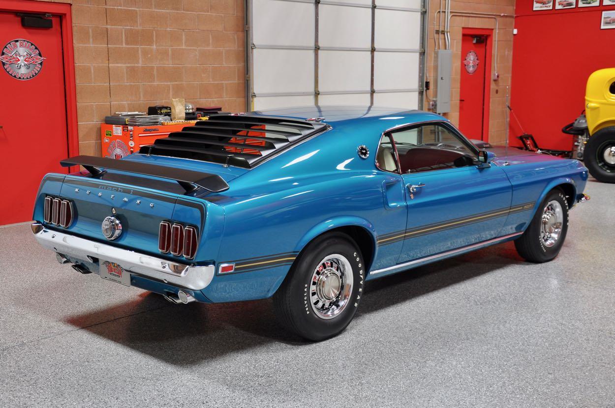 '69 FORD MUSTANG MACH 1 428 SUPER COBRA-JET All #'s Matching Rotisserie ...