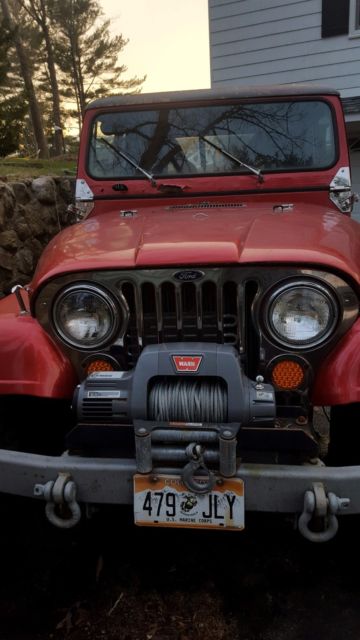 1986 Jeep CJ Silver