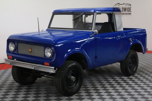 1964 International Harvester Scout FRAME OFF RESTO 4X4 HALF CAB REBUILT MOTOR