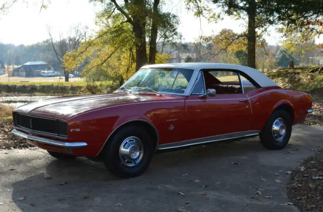 1967 Chevrolet Camaro Red on Red Rallysport