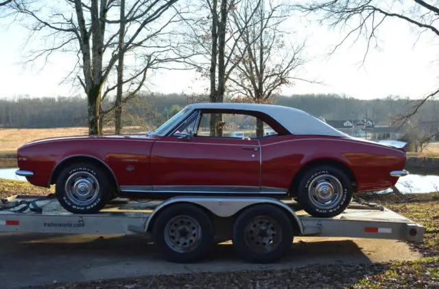 1967 Chevrolet Camaro Red on Red Rallysport