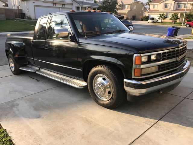 1989 Chevrolet 3500 1-Ton Dually Extended Cab Pickup Truck Super Low Miles