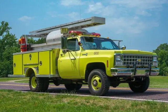 1980 Chevrolet Scottsdale 30 Pumper Truck