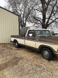 1979 Ford F-150 tan/brown XLT package