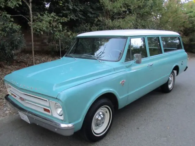 1967 Chevrolet C-10 Suburban Survivor V8 AT PS PB AC Clamshell Amazing