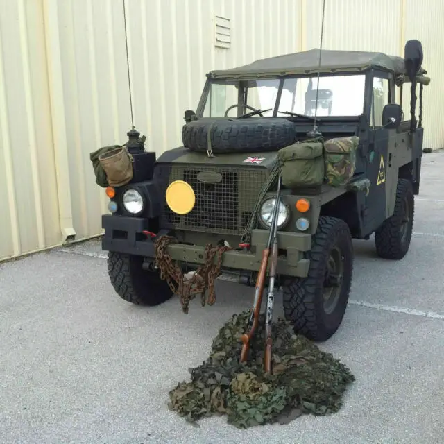 1977 Land Rover Military 1/2 ton truck British Army Jeep