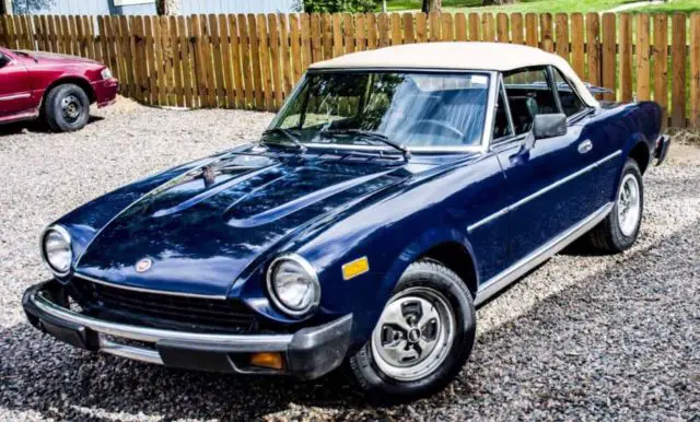 1979 Fiat 124 Spider