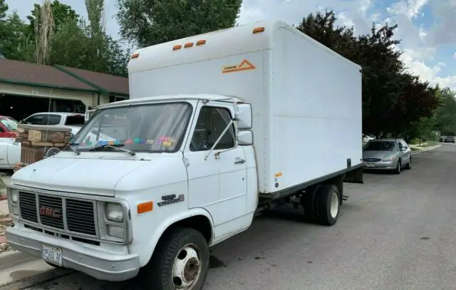 1985 GMC Vandura Box Truck, Cube Truck