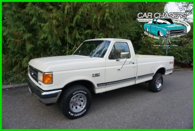 1991 Ford F-150 NO RESERVE! ALL ORIGINAL  LOW MILE SURVIVOR 4X4 150PIX+VIDEO F250