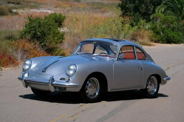 1964 Porsche 356 SC Sunroof Coupe - Single Fam Ownership - Silver