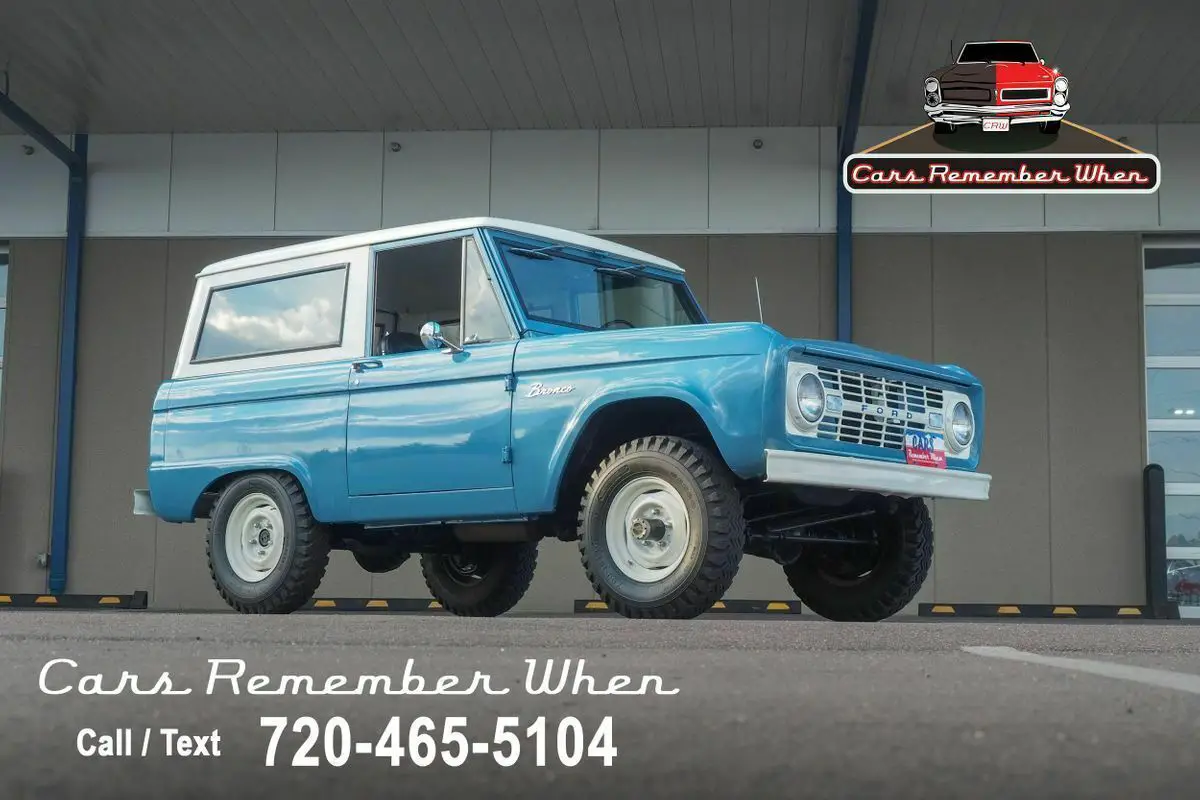 1966 Ford Bronco Solid Driver First Year Bronco 