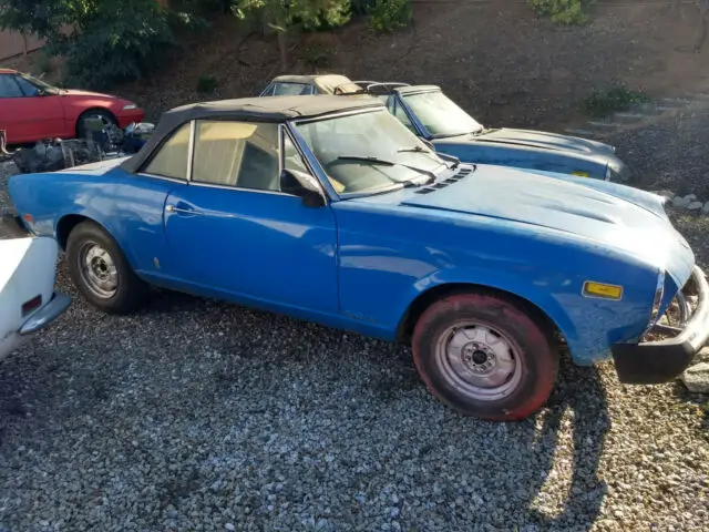 1975 Fiat 124 Spider Spider