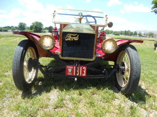 1913 Ford speedster brass