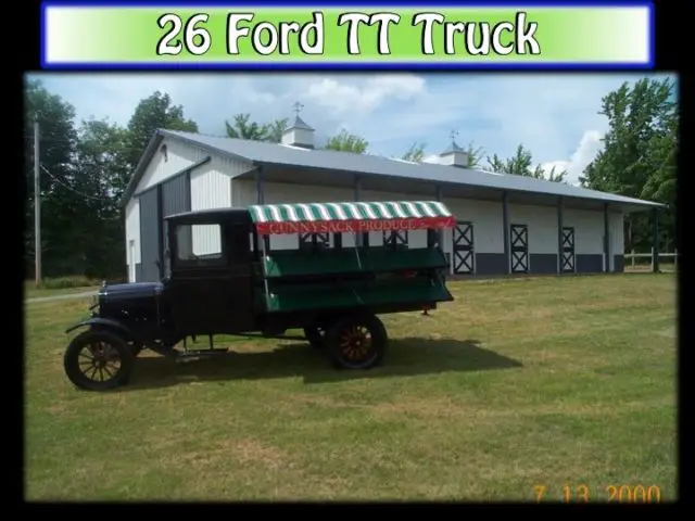 1926 Ford Model T DELIVERY TRUCK