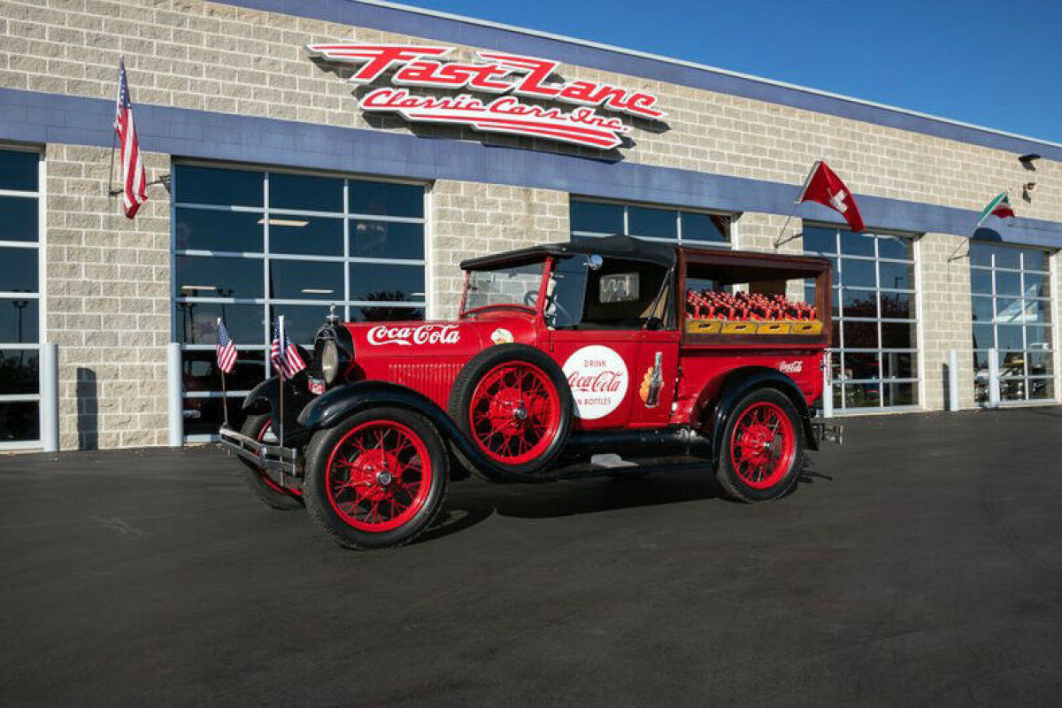 1928 Ford Model A Coke Truck