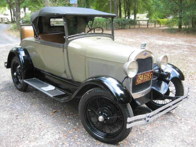 1928 Ford Model A Convertible