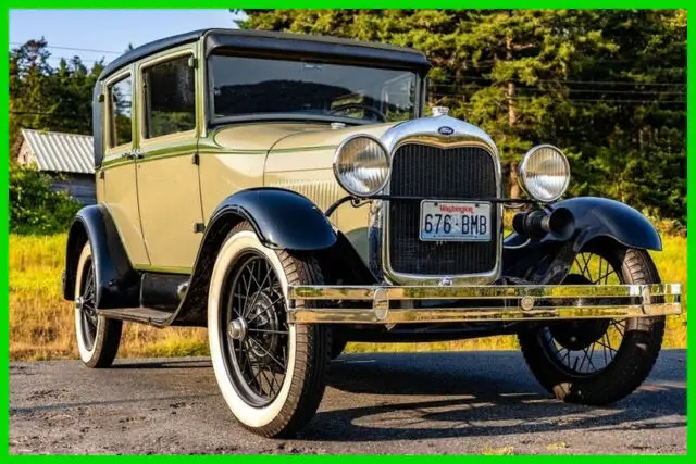 1928 Ford Model A All Original Steel Body