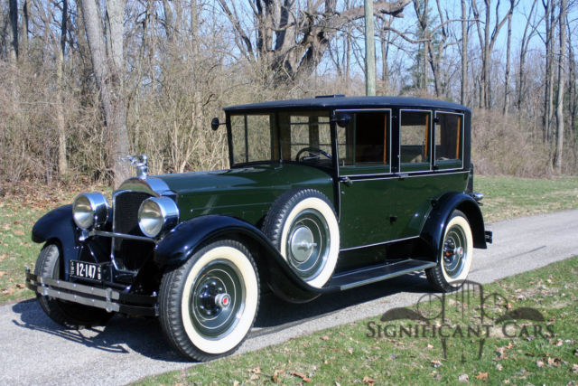1928 Packard Deluxe Eight 4-43 Formal Sedan by Brewster