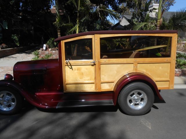 1929 Ford Model A Custom 2 Door Wood Wagon