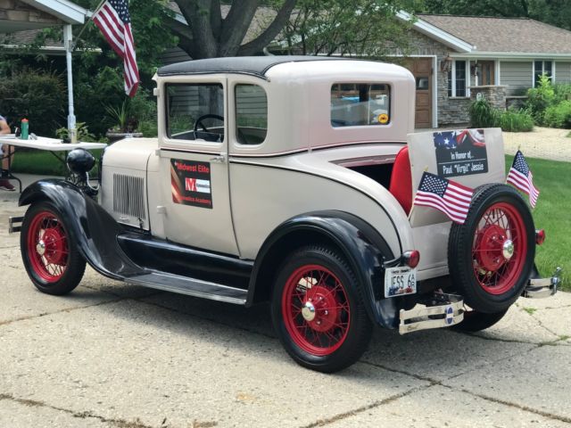 1929 Ford Model A 5 Window Coupe w Rumble Seat