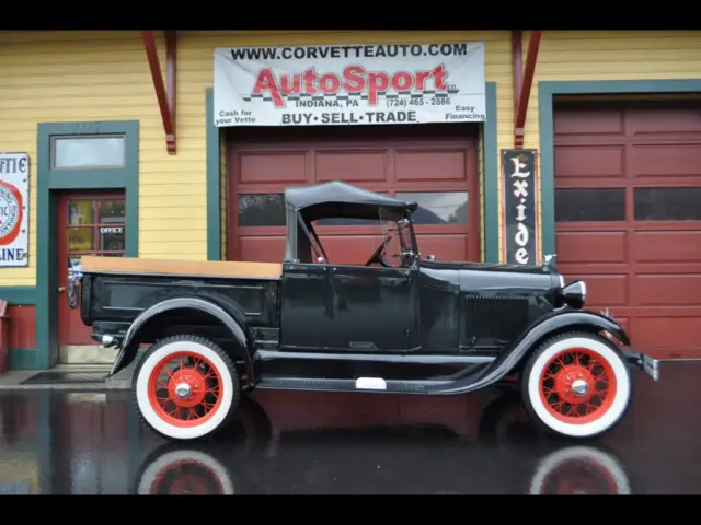 1929 Ford Model A Oringinal Open Cab Convertible California Truck