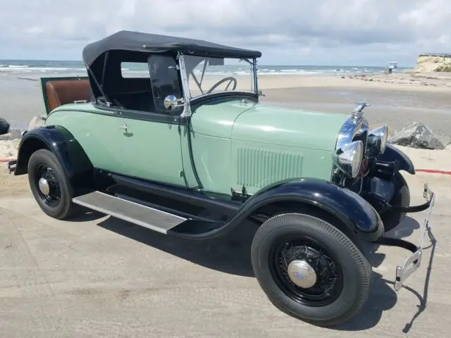 1929 Ford Model A ALL HENRY FORD STEEL RUMBLE SEAT ROADSTER