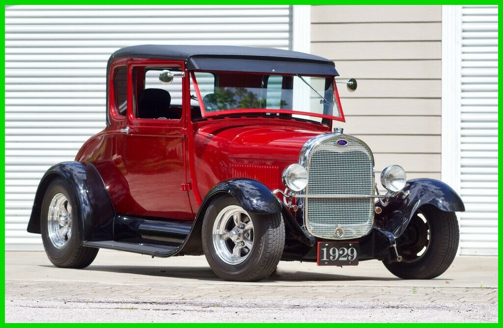 1929 Ford Model A Special Coupe / ALL STEEL / 5.7L 350 V8