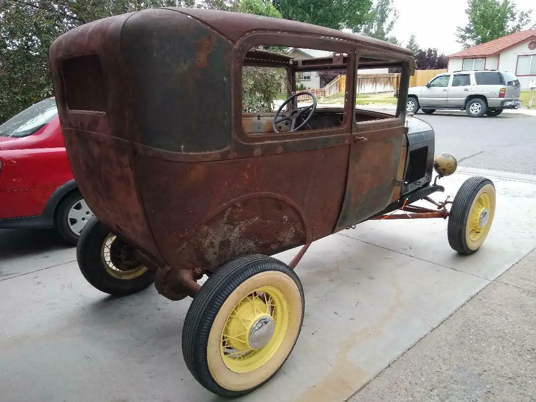 Ford Model A Tudor Hot Rod Rat Rod Street Rod Trog Scta Banger Salt Flats For Sale