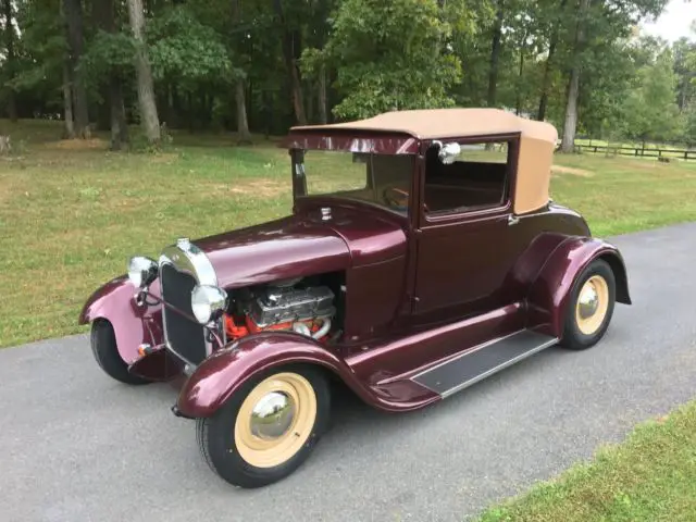 1929 Ford Model A Ultra leather and Reseda