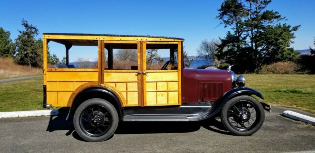 1929 Ford Model A Wood